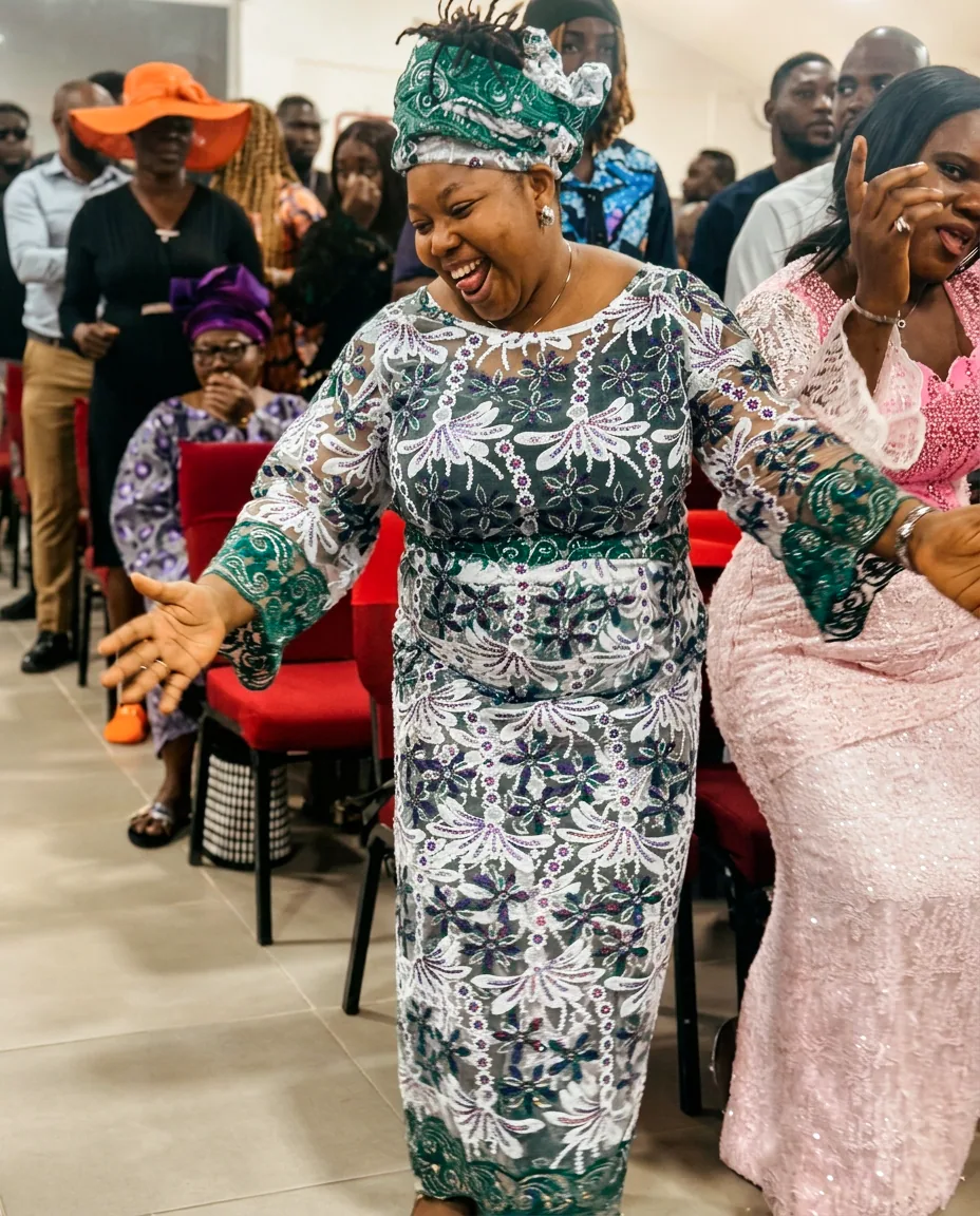 Living Faith Church Arepo1 congregation gathered for worship